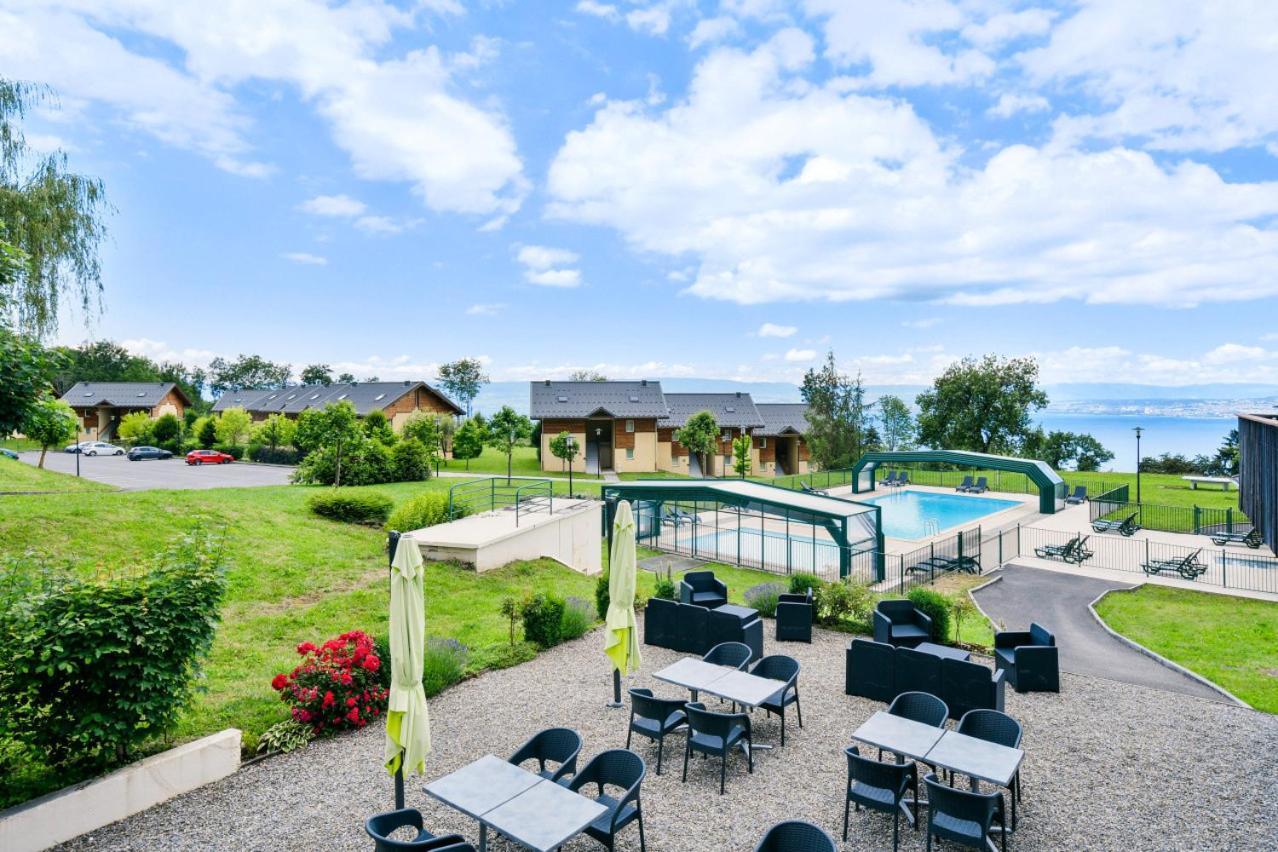 Duplex-Chalet Entre Lac Et Montagne Avec Balcon Lugrin Exteriör bild